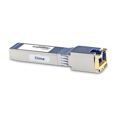 1000 베이스-T 구리 SFP 광 모듈 SFP-10G 구리 송신기 80m 거리