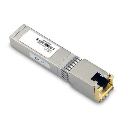 1000 베이스-T 구리 SFP 광 모듈 SFP-10G 구리 송신기 80m 거리