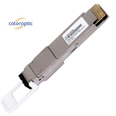 100Gbps 일관성 광 모듈 QSFP-DD 100G ZR OFEC-QPSK 고정 레이저