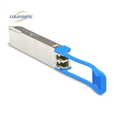 QSFP28 ER1 40KM 100Gb/S QSFP28 광 수신기 싱글 람다 100G 이더넷