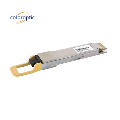 광학 QSFP DD 모듈 500m 400G DR4 트랜시버 MPO-12 커넥터