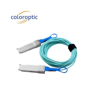 40G QSFP+ 3 - 100m 길이 AOC 액티브 광케이블 인피니밴드 QDR / DDR / SDR