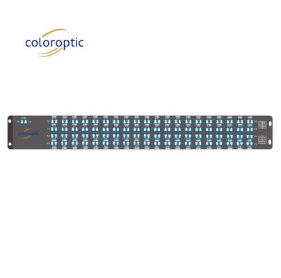 AAWG 96 채널 WDM 모델 듀얼 싱글 모드 파이버 50GHz DWDM WDM 시스템