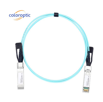 10G SFP+에서 10G SFP+ AOC 이더넷 케이블 랙 연결 인피밴드 QDR / DDR / SDR
