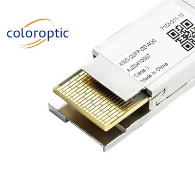 멜라녹스 QSFP-DD 400G-SR8 트랜시버 모듈 MM 850NM 100M 이더넷 네트워크