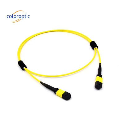 Mtp(Mpo) PSM8 400G APC 커넥터용 싱글모드 16 FIBRE G657.A1 (9/125) 패치 케이블