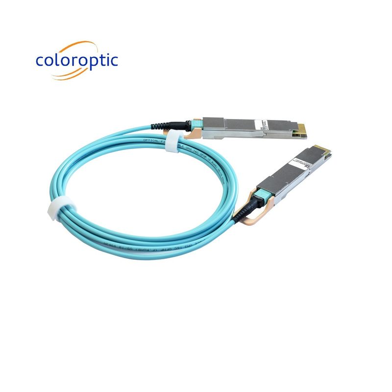 400G QSFP-DD AOC DAC 케이블 8*50G 인피니밴드 및 이더넷 연결