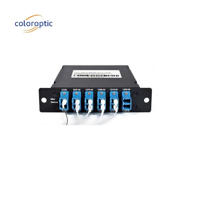 4채널 WDM 모델 CWDM MUX LC 커넥터로 액세스 네트워크