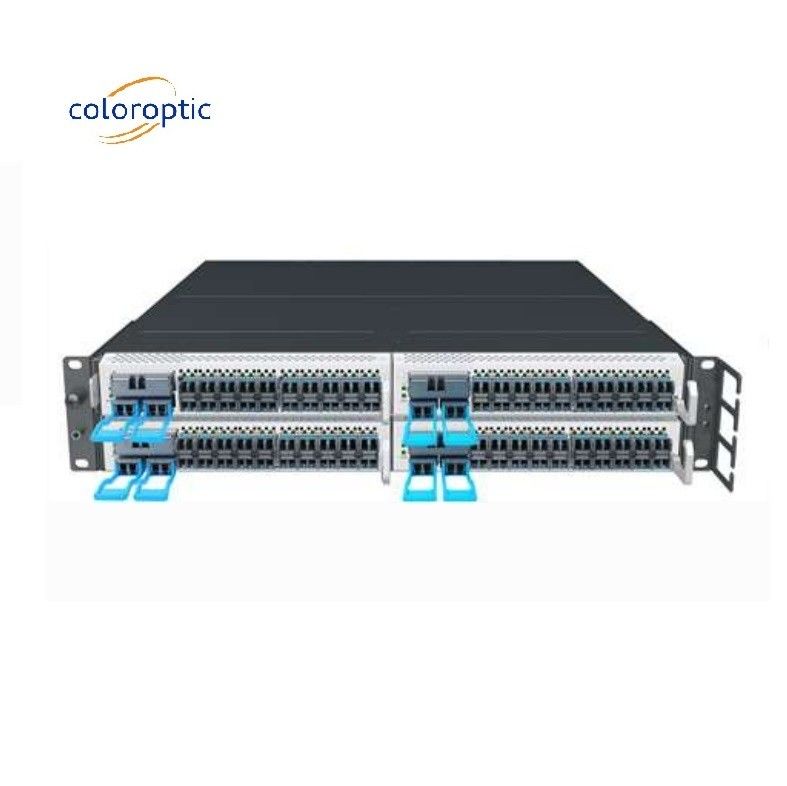 2 RU 코어 네트워크 스위치 QSFP28 SFP+ 데이터 센터 상호 연결