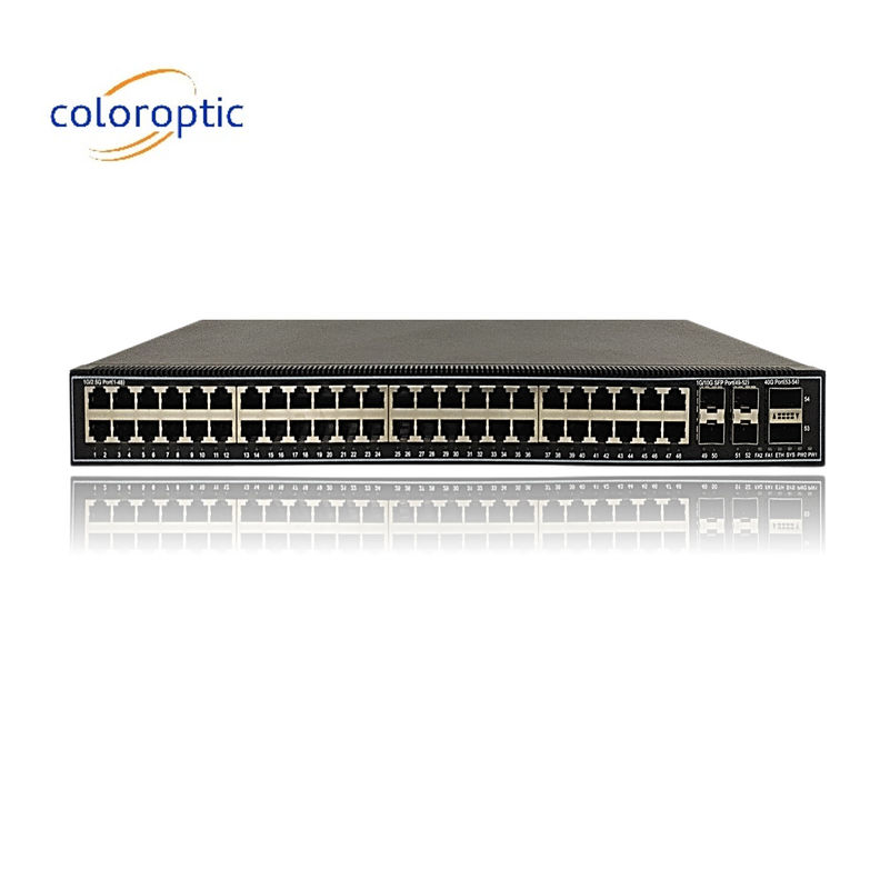 CE 계층 2 기업 네트워크 스위치 48*2.5GE, 4*10GE, 2*40GE 포트