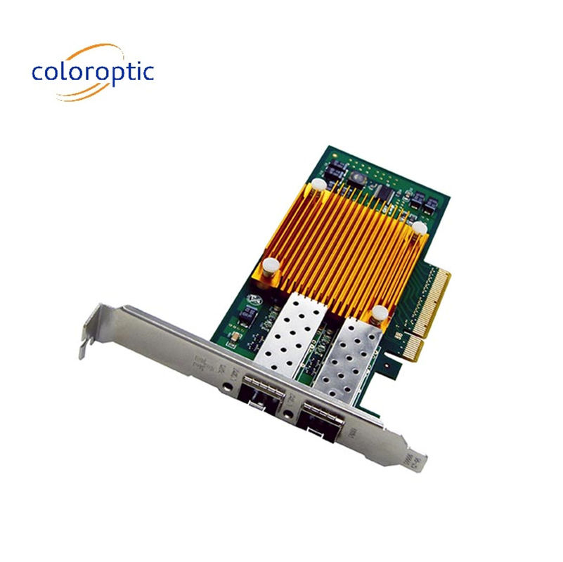 10G 듀얼 포트 인피니밴드 PCI 카드 광학 NIC PCI 익스프레스 3.0 PCI 기가비트 카드